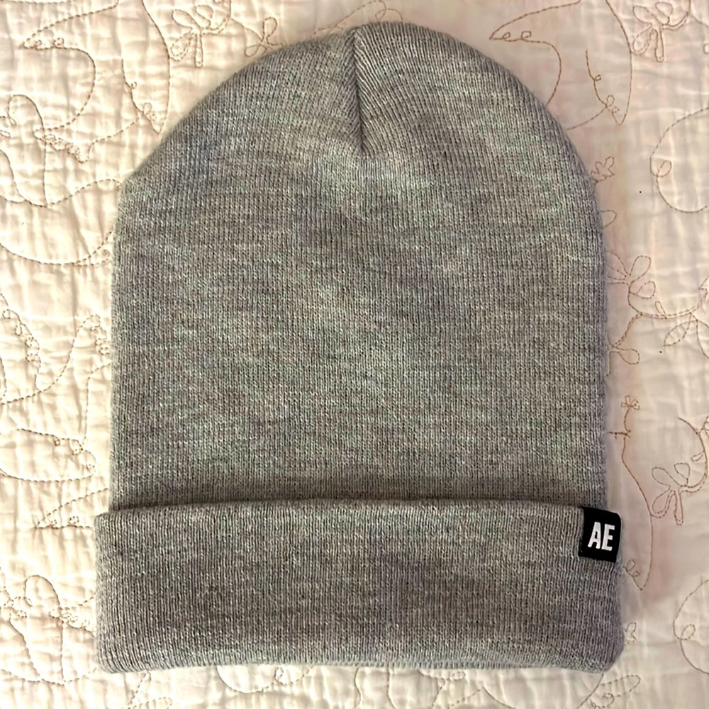 American Eagle Outfitters Grey Stocking Cap - One Size EUC